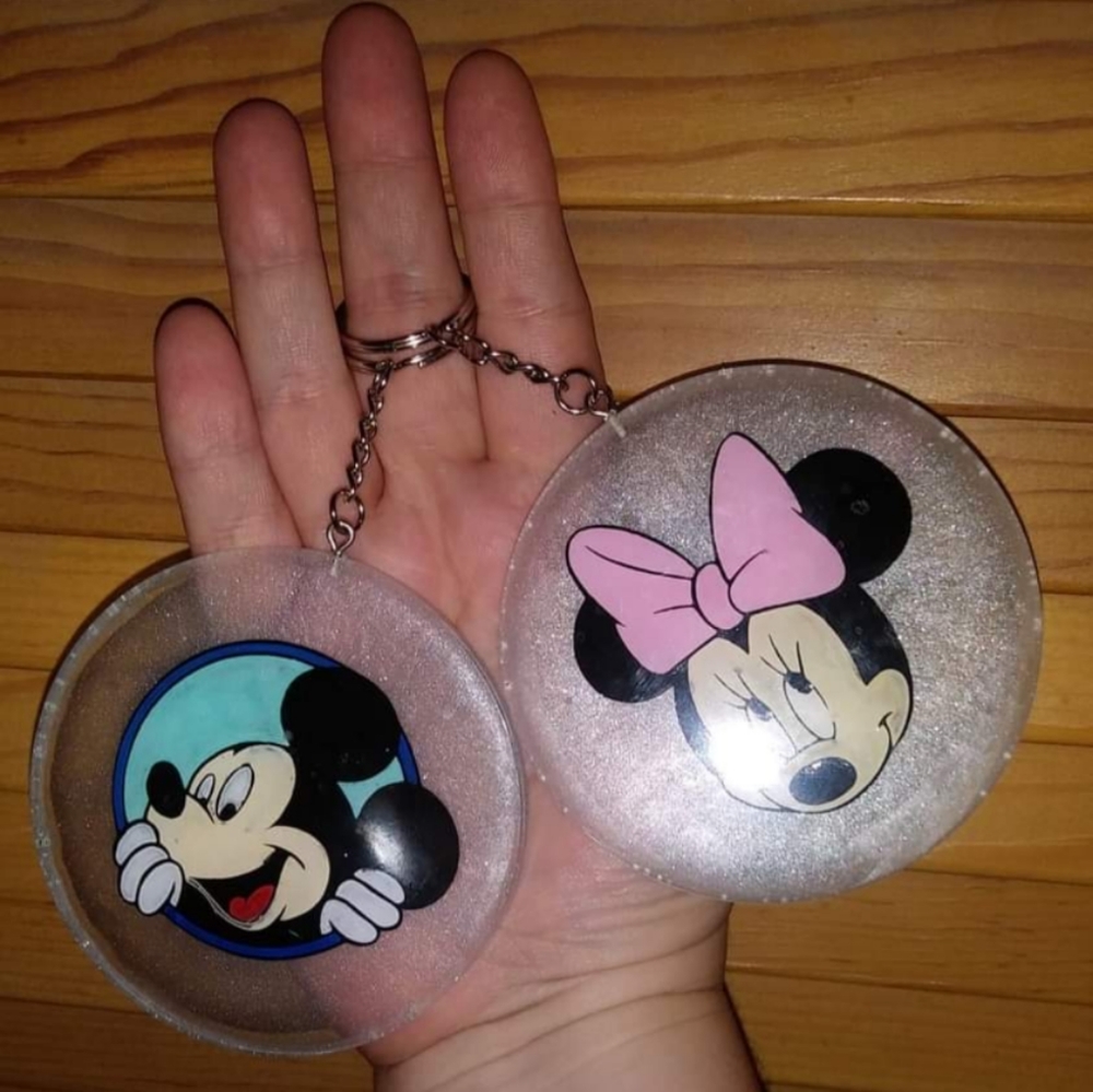 Handmade 3" keychains